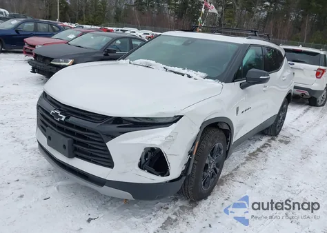 2022 Chevrolet Blazer Awd 3Lt из США, поврежденный, VIN 3GNKBJR40NS164967